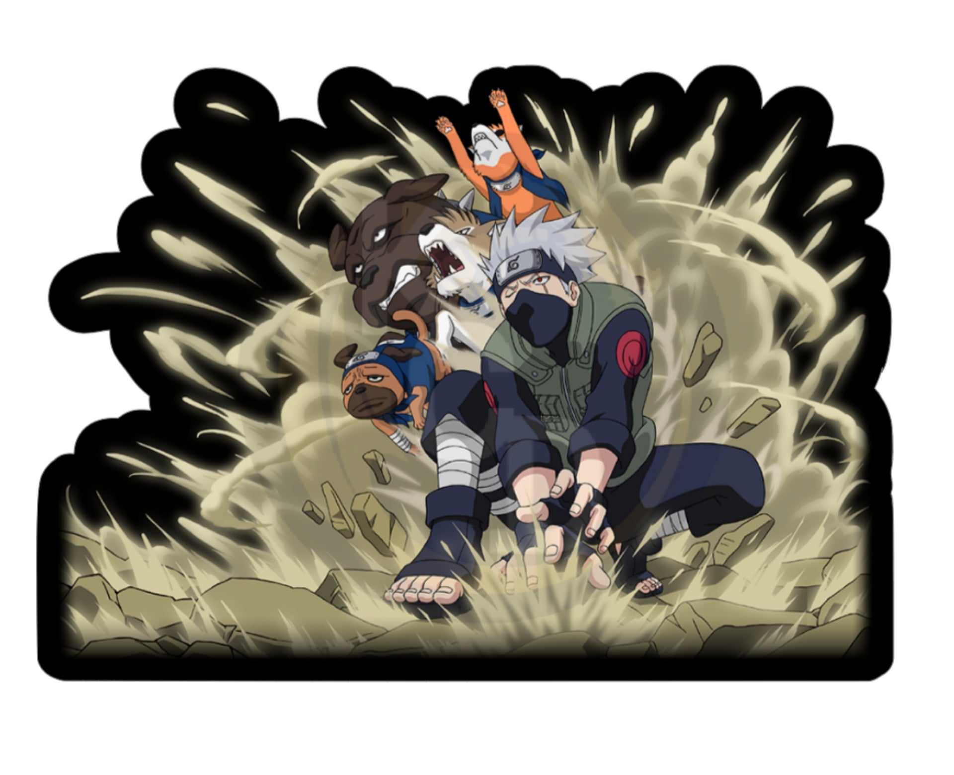 Kakashi Stickers 101 - 125