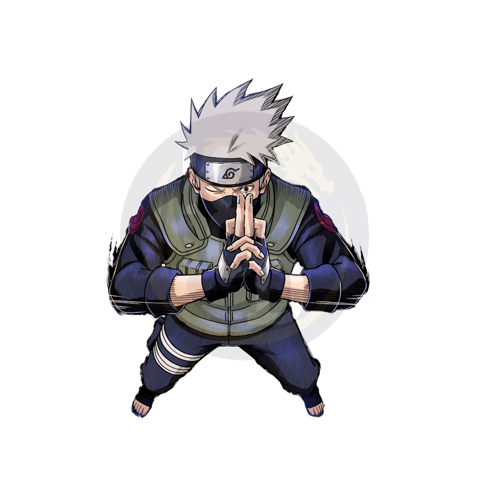 Kakashi Stickers 76 - 100