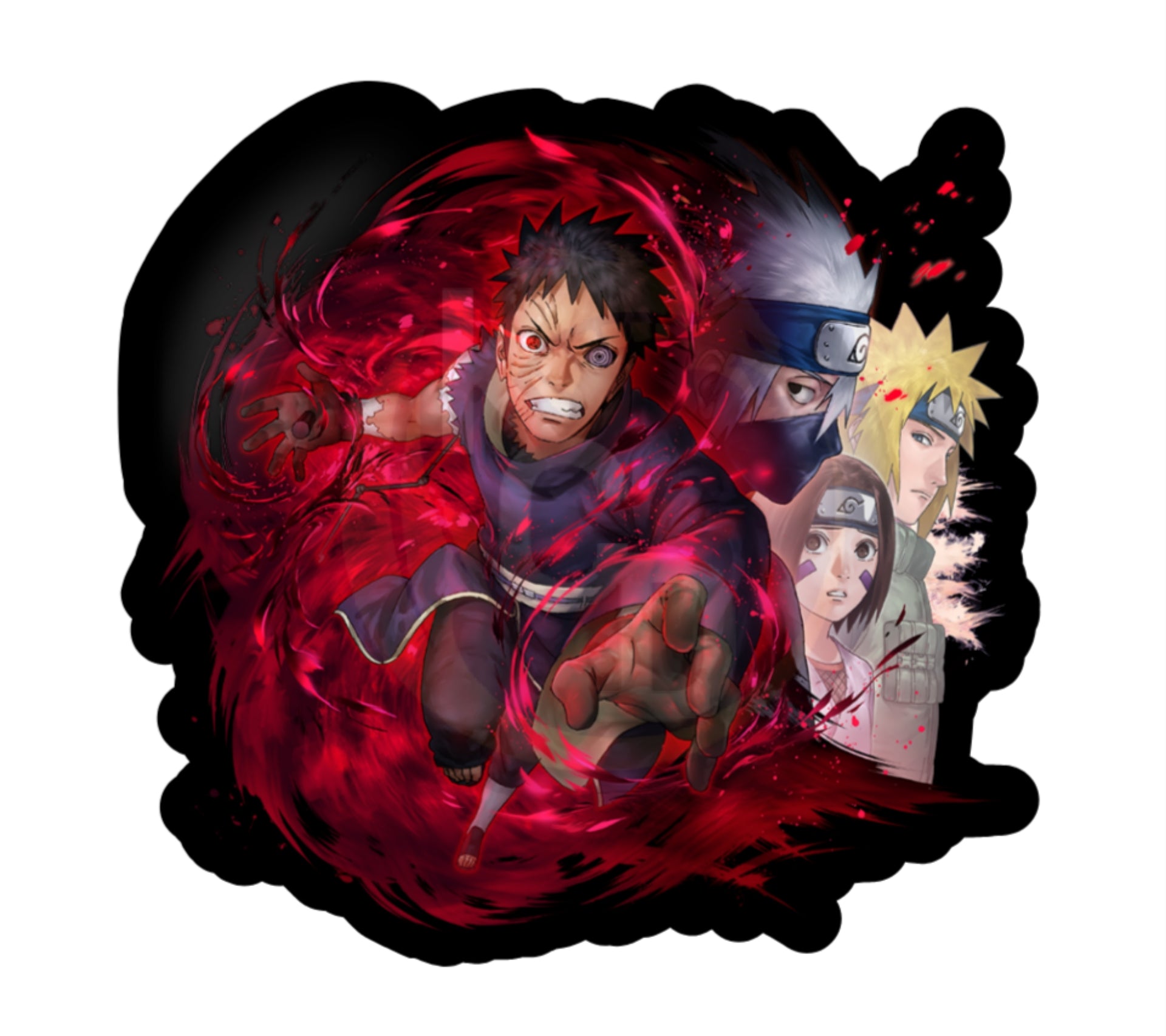 Kakashi Stickers 76 - 100