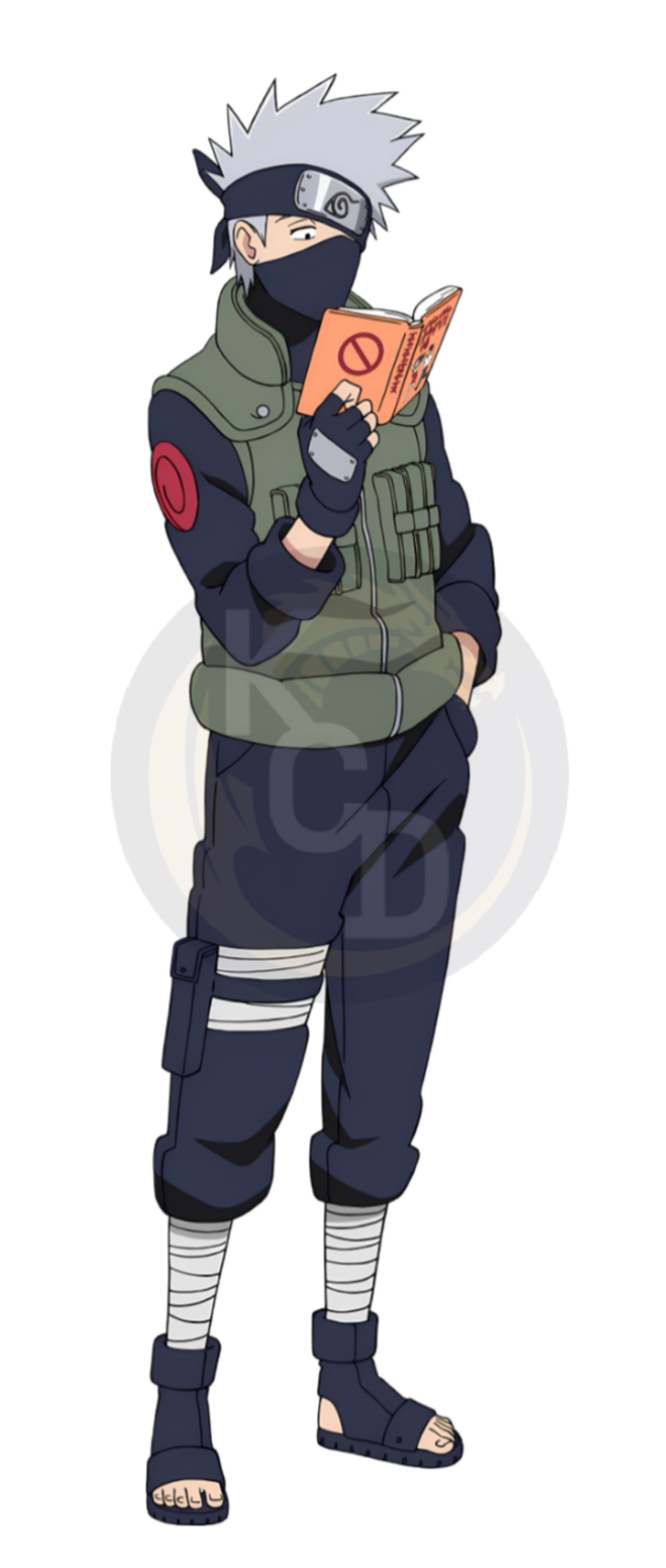 Kakashi Stickers 76 - 100