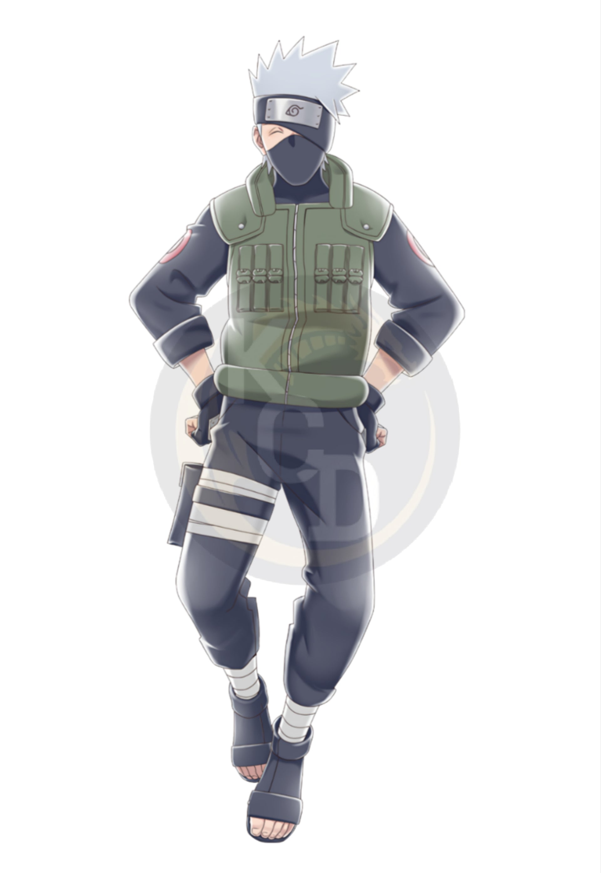 Kakashi Stickers 76 - 100