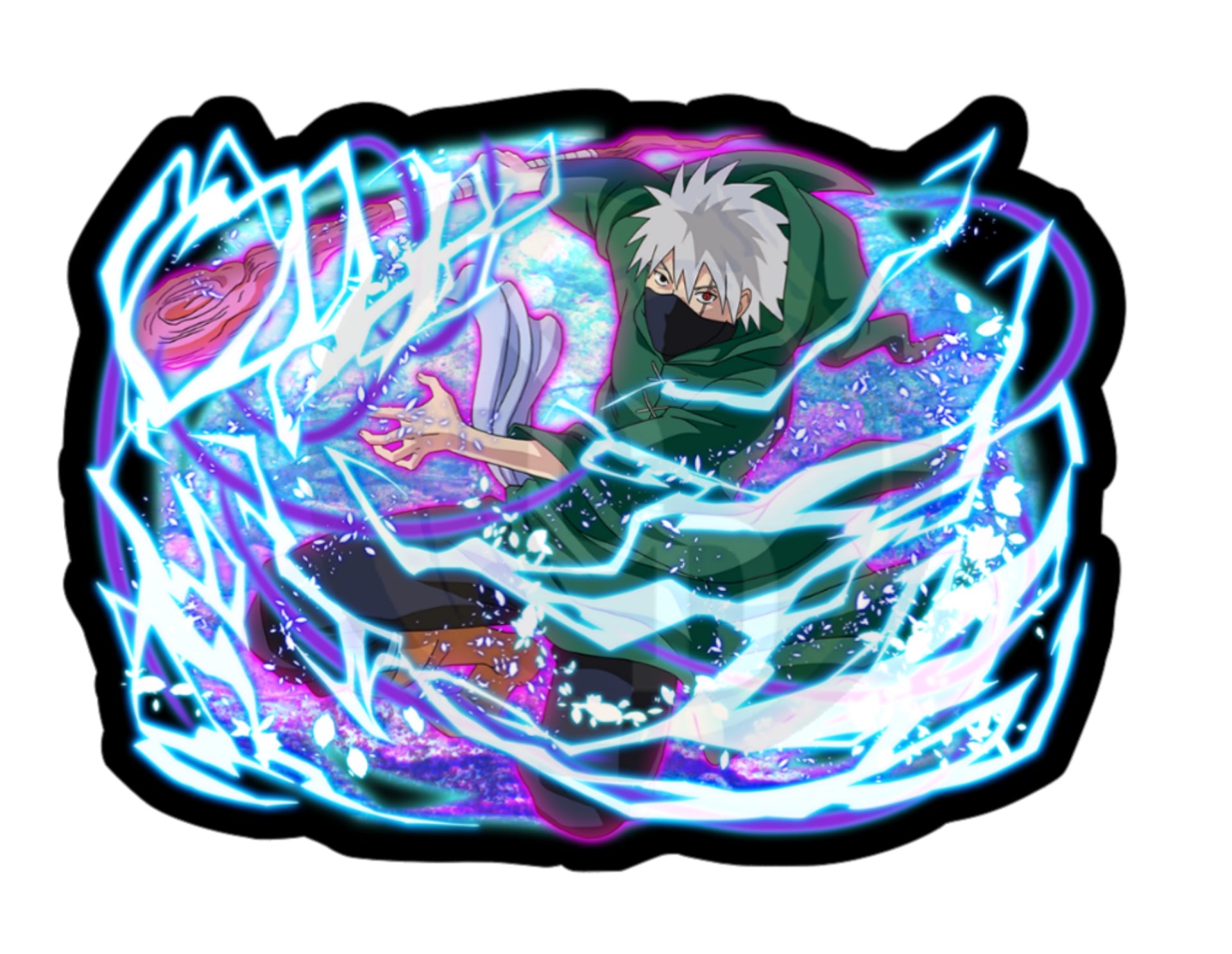 Kakashi Stickers 51 - 75