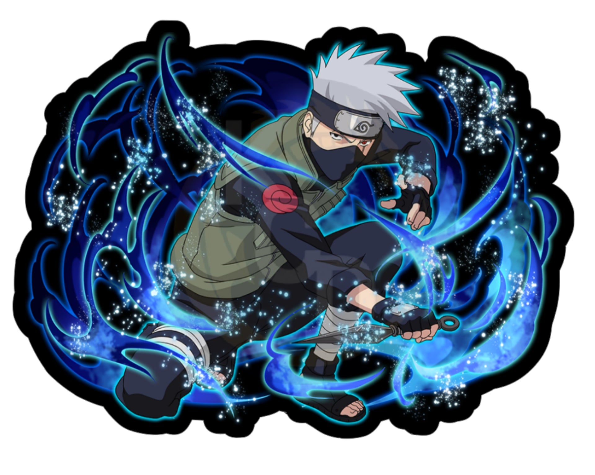 Kakashi Stickers 51 - 75