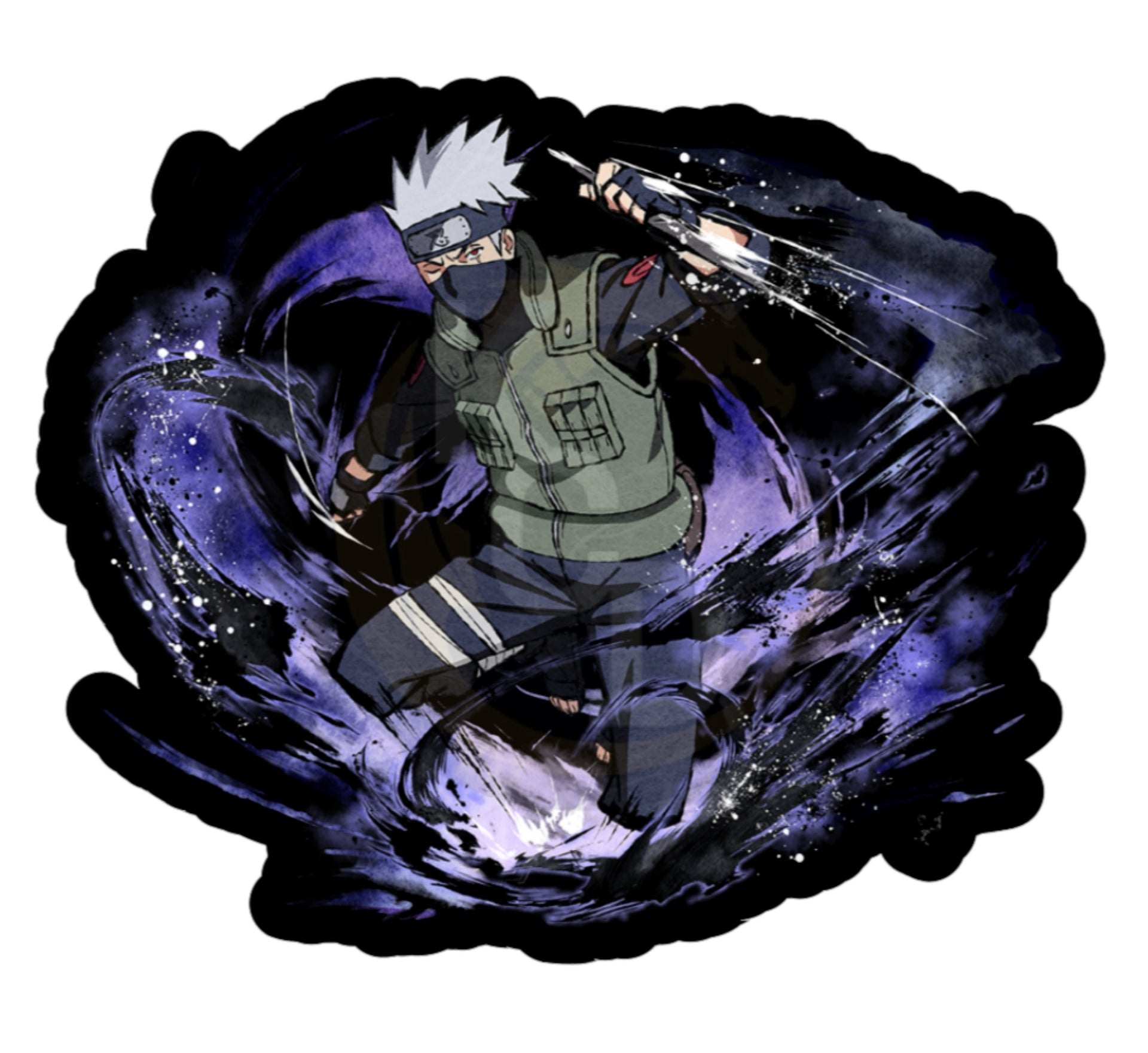 Kakashi Stickers 51 - 75