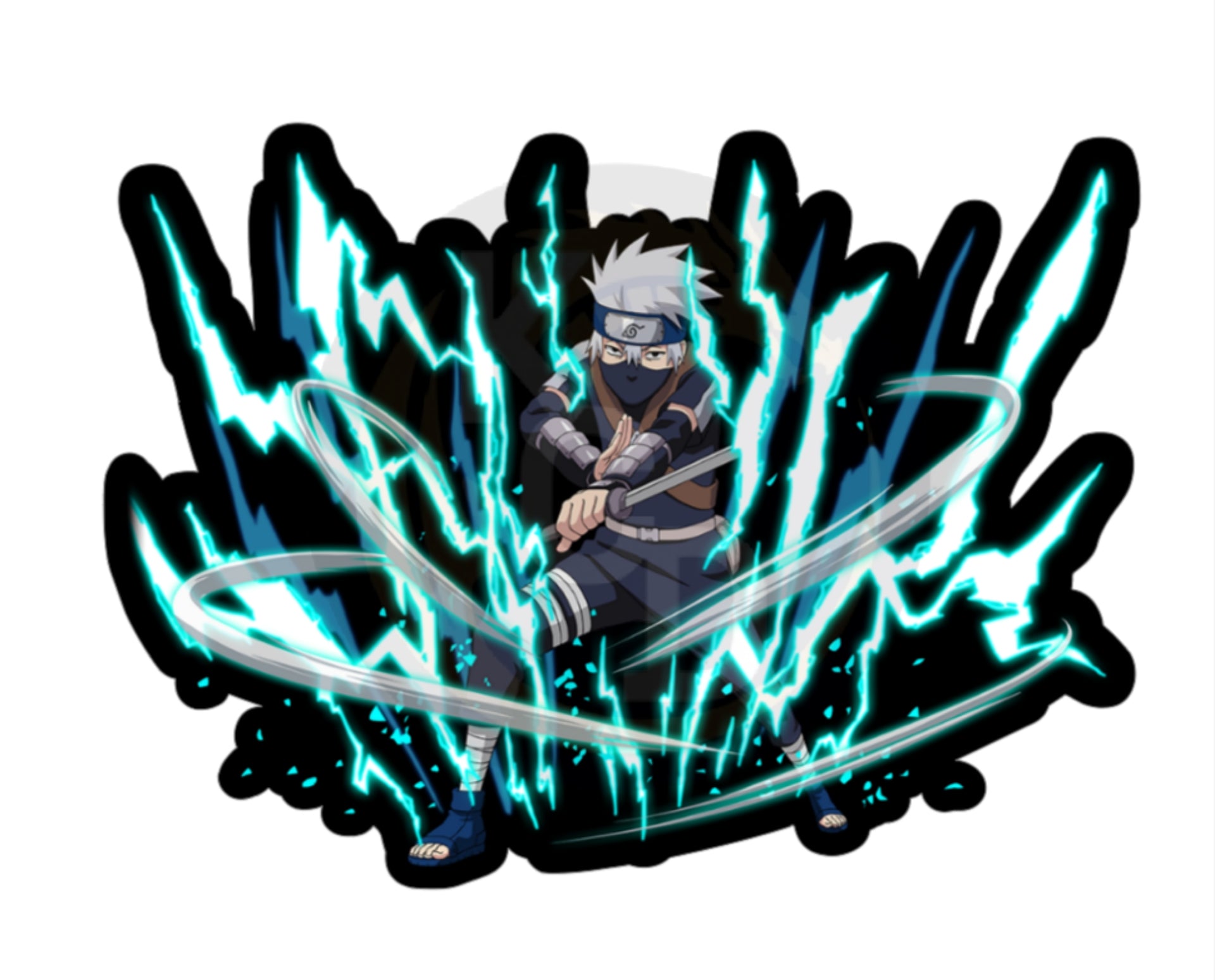 Kakashi Stickers 51 - 75