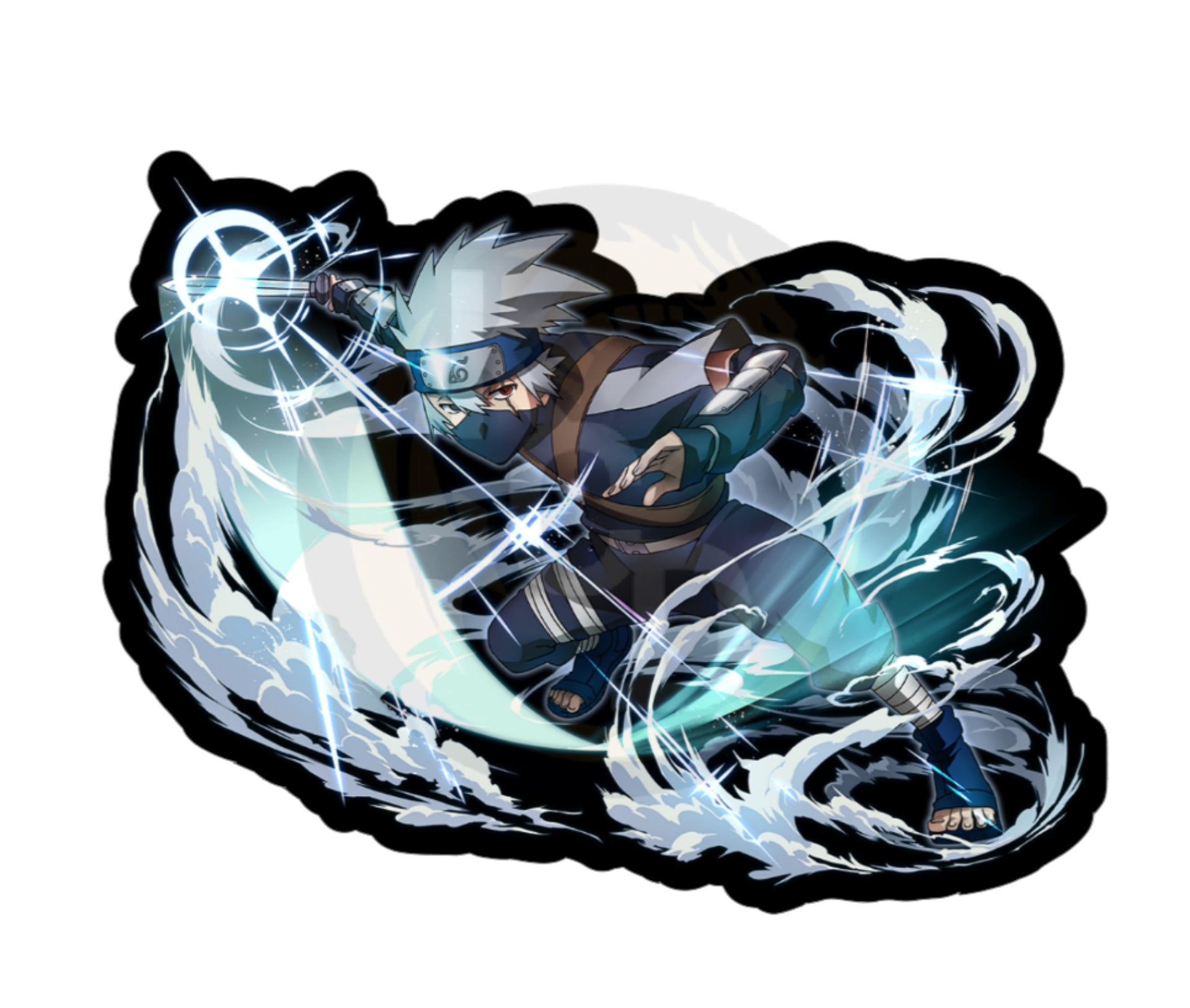 Kakashi Stickers 51 - 75