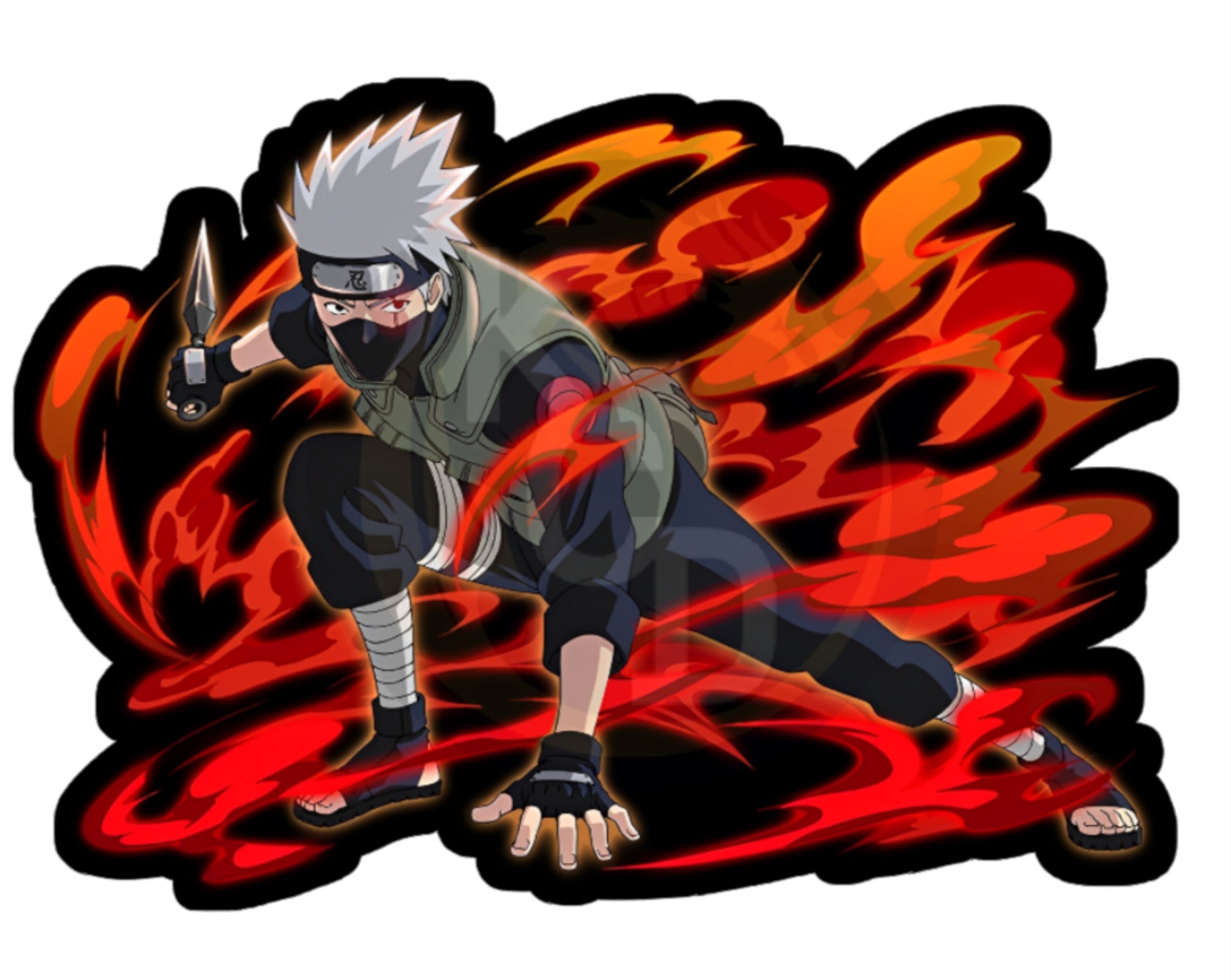 Kakashi Stickers 51 - 75