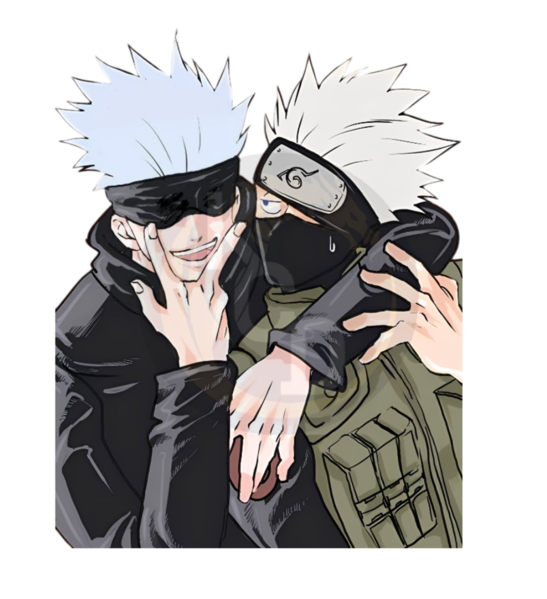 Kakashi Stickers 26 - 50