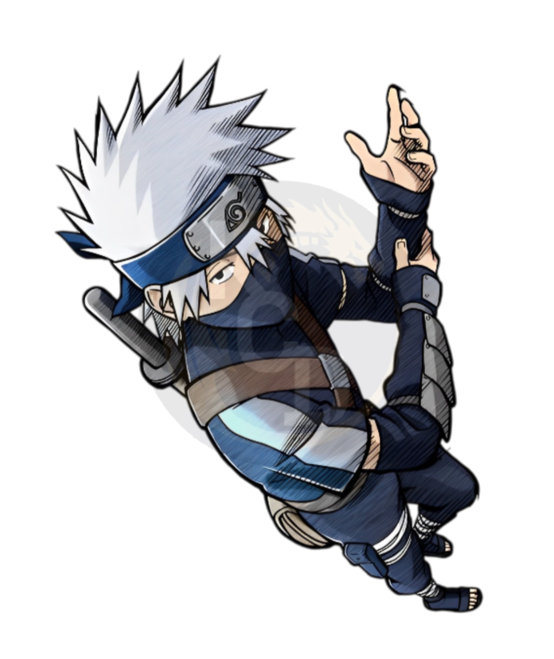Kakashi Stickers 26 - 50