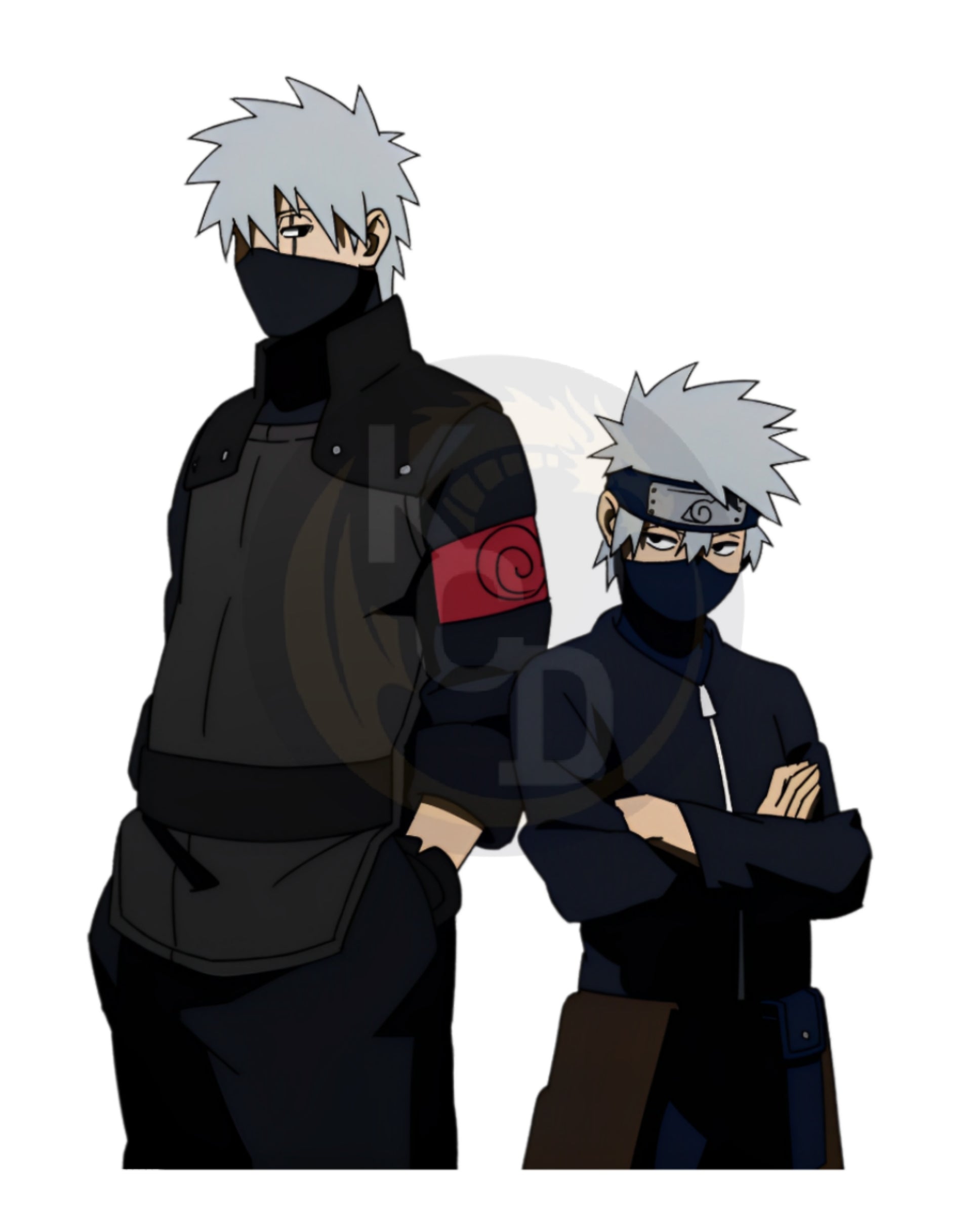 Kakashi Stickers 26 - 50