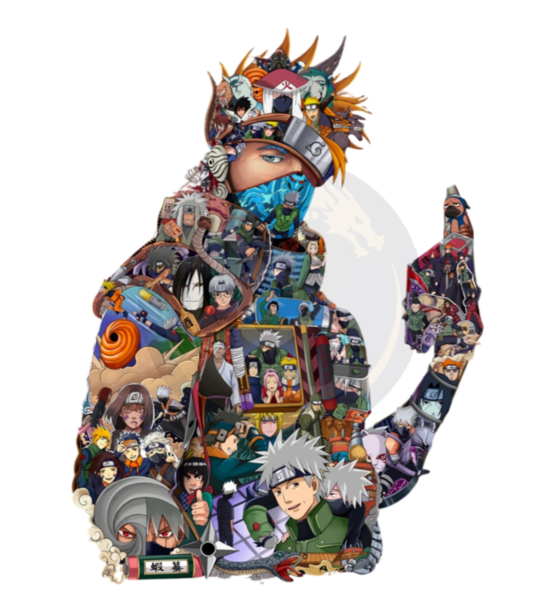 Kakashi Stickers 26 - 50