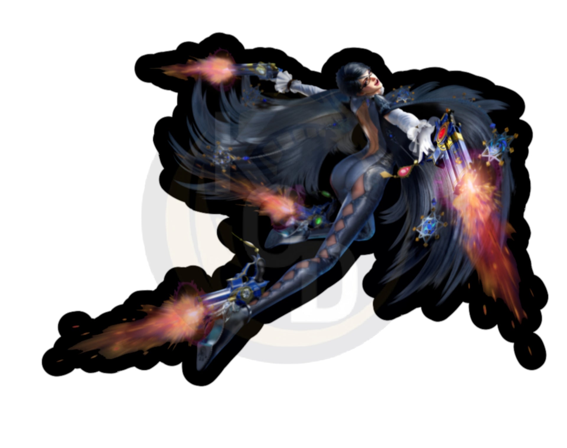 Bayonetta Stickers 51 - 75