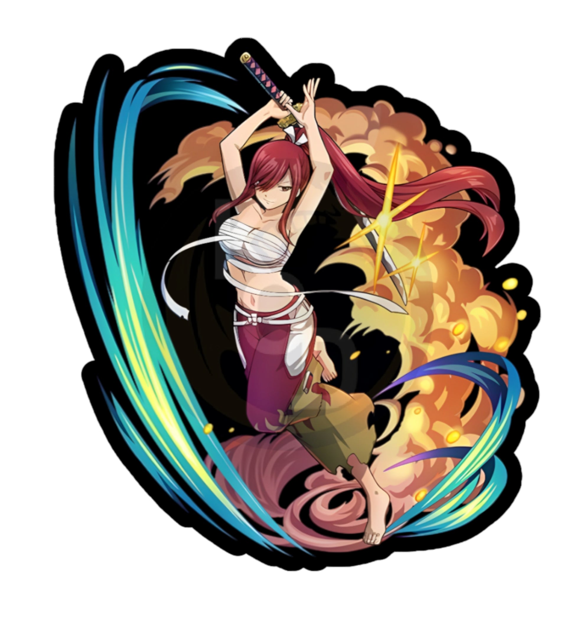 Erza Stickers 1 - 25