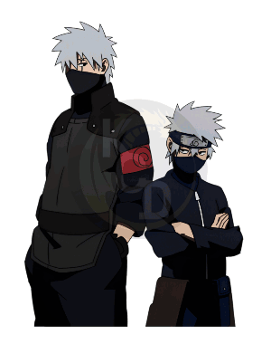 Kakashi Stickers 26 - 50