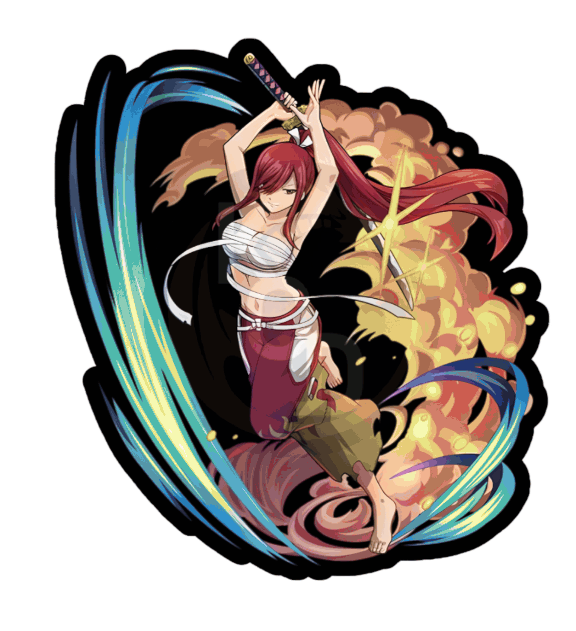 Erza Stickers 1 - 25